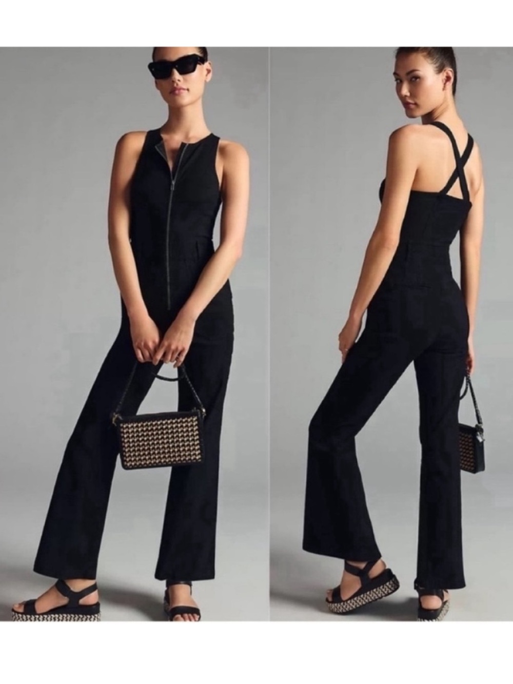 Anthropologie Maeve The Naomi Workwear jumpsuit. Size 8.